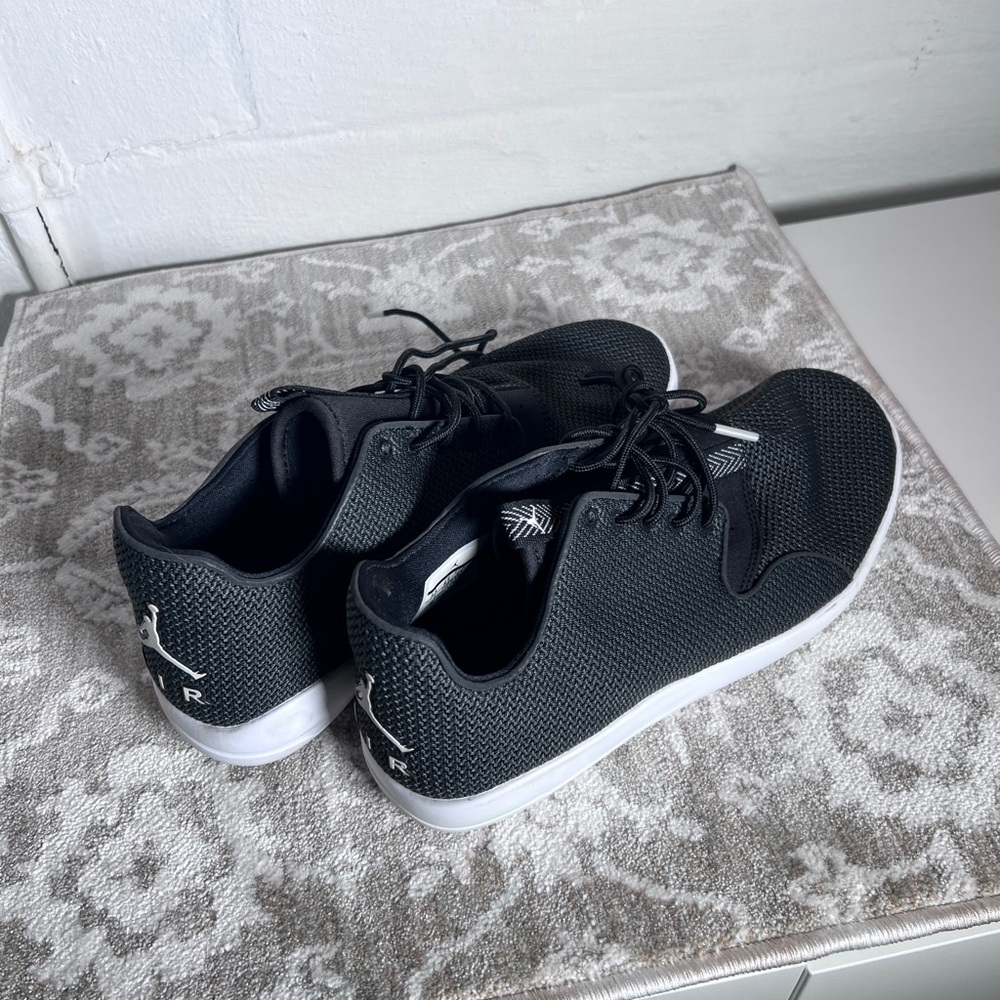 Jordan Black and White Sneakers with Cushioned Midsole